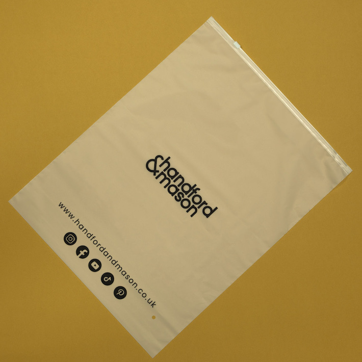 Printed Frosted Zip Lock Bags Printed Mailing Bags